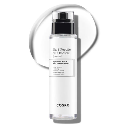 COSRX Tónico Sérum de 6X Peptidos Collagen Booster, Niacinamida y Ácido Hialurónico, Esencia Facial Potenciadora de Renovación Cutánea, para Todo Tipo de Piel, Libre de Parabenos, Korean Skincare