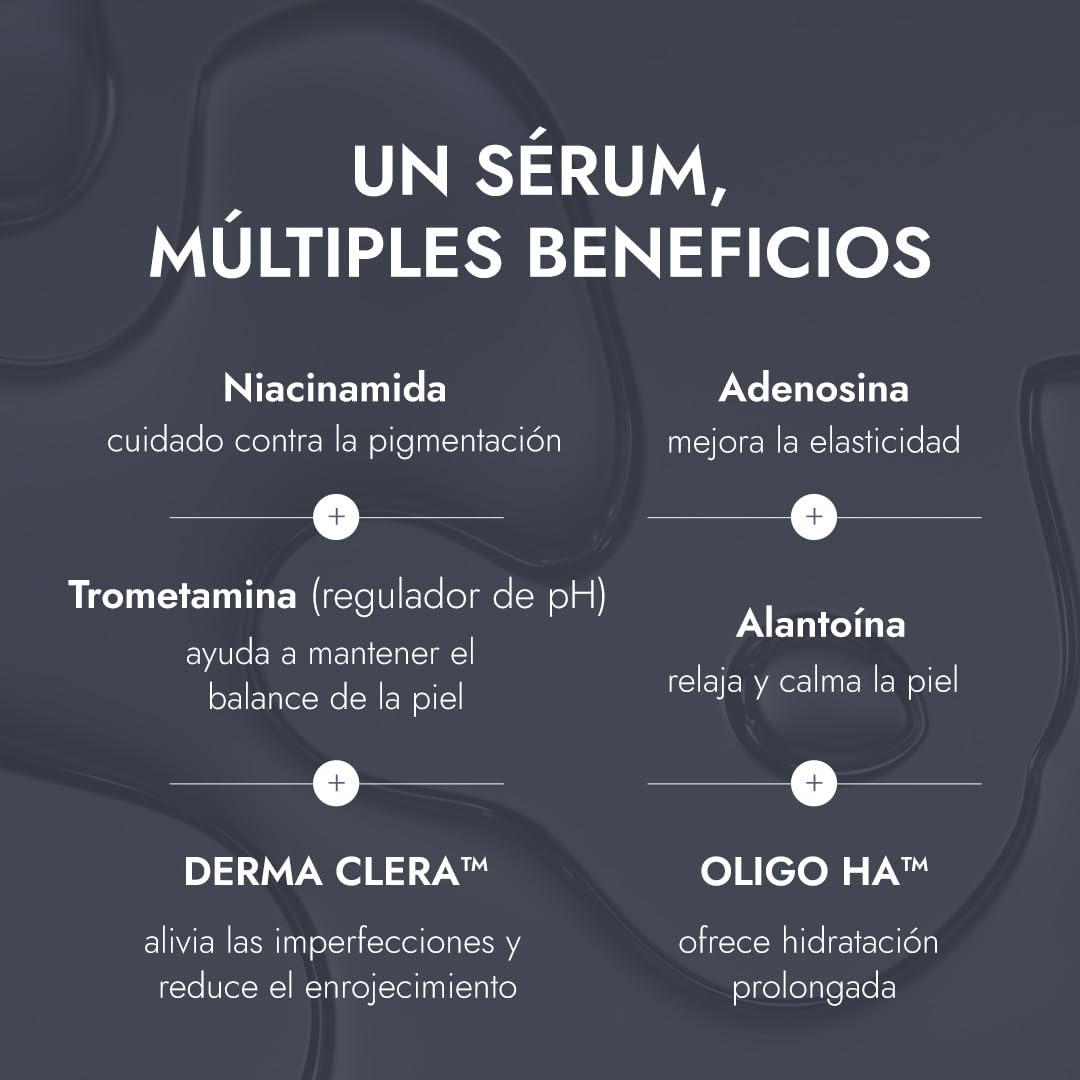 SÉRUM POTENCIADOR CON 7 PÉPTIDOS 150ML – Booster Serum, Brillo Instantáneo Glass Skin, Refinamiento de Poros, Hidratación Duradera, Skincare Vegano Coreano