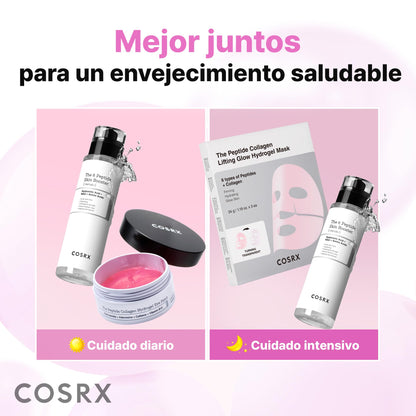 COSRX Tónico Sérum de 6X Peptidos Collagen Booster, Niacinamida y Ácido Hialurónico, Esencia Facial Potenciadora de Renovación Cutánea, para Todo Tipo de Piel, Libre de Parabenos, Korean Skincare