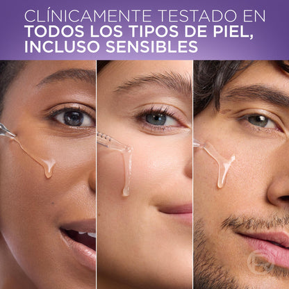 L'Oréal Paris Revitalift Filler Sérum Antiarrugas con Ácido Hialurónico, Péptidos. Nº1 del Mundo. Hidratación Duradera y Profunda. Ilumina y Rellena en 1H. Inspirado en Cosmética Coreana, 30ml